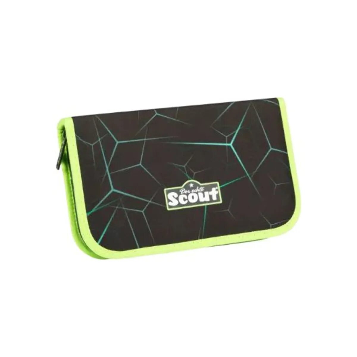 Scout Schulranzen-Set Sunny II Exklusiv LED DIN Dino Hunter, 4-teilig