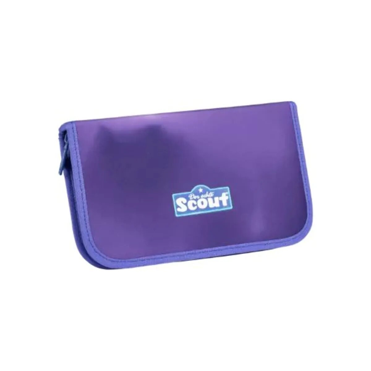 Scout Schulranzen-Set Sunny II Exklusiv Superflash Purple Magic, 4-teilig