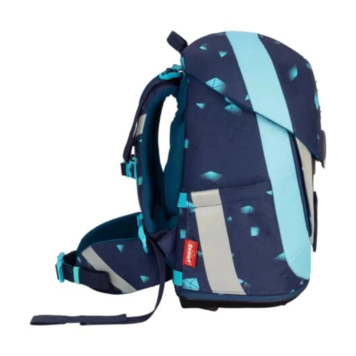 Scout Schulranzen-Set Sunny II Exklusiv LED Pegasus, 4-teilig