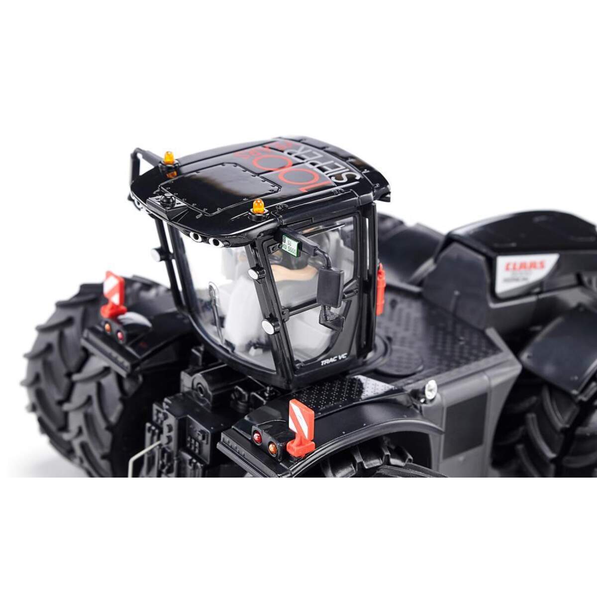 SIKU 6799 Claas Xerion 5000 mit Doppelreifen und Bluetooth App-Steuerung, schwarz