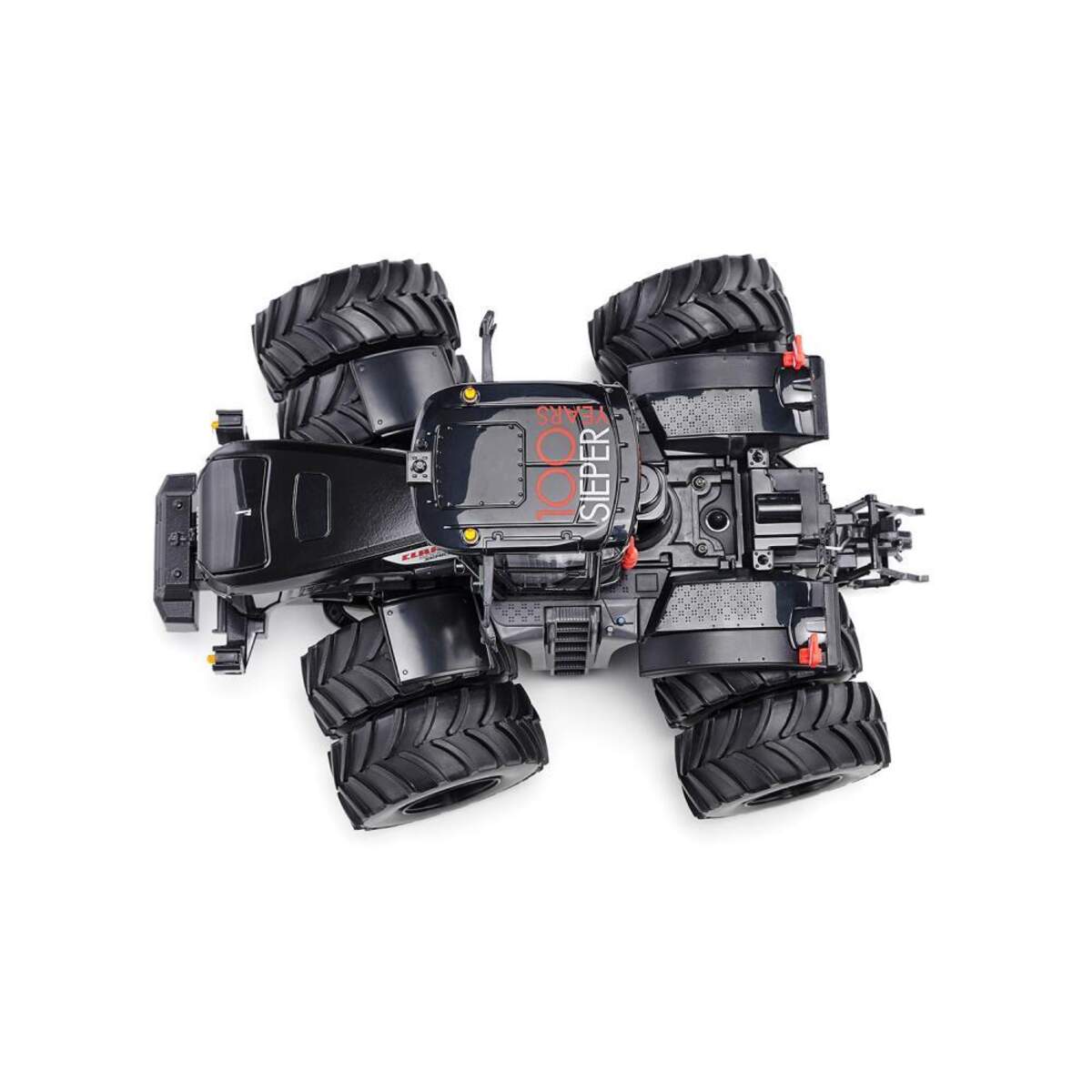 SIKU 6799 Claas Xerion 5000 mit Doppelreifen und Bluetooth App-Steuerung, schwarz