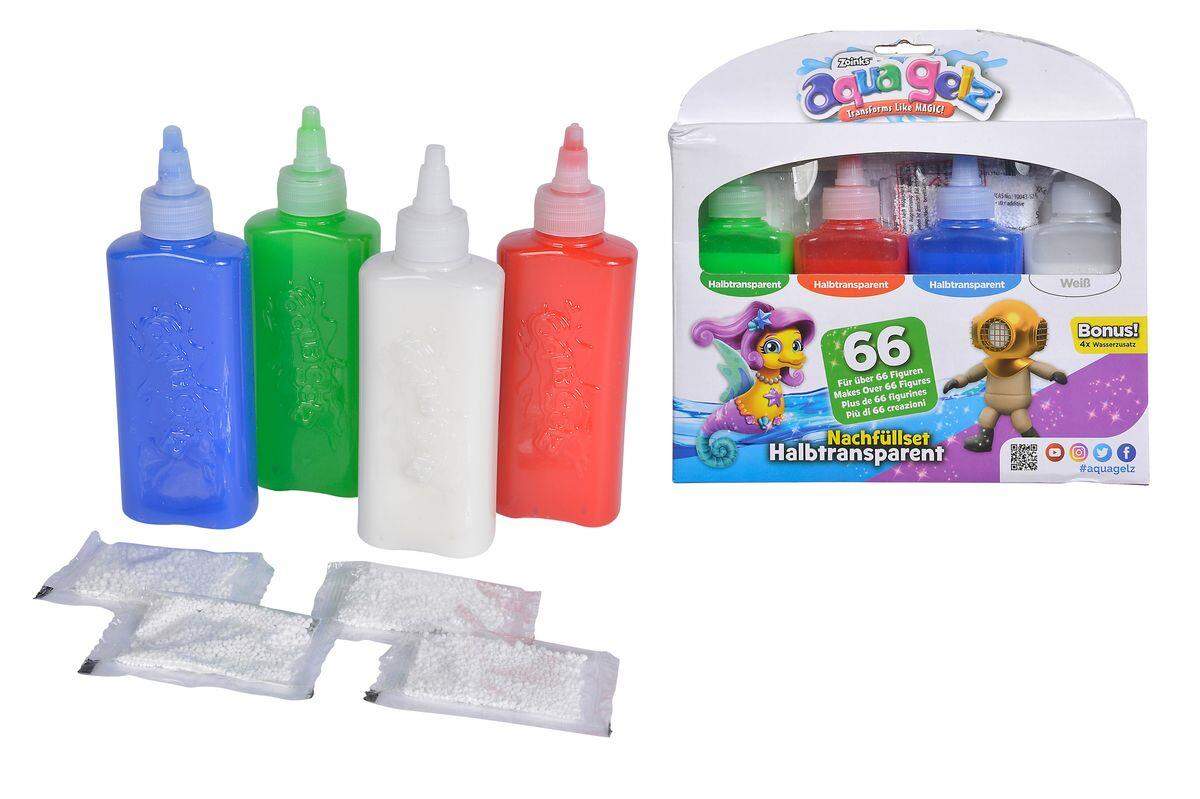 Simba Aqua Gelz Nachfüllset Halbtransparente Farben