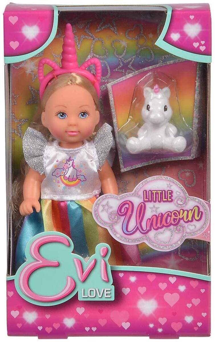 Simba Evi Love im Regenbogenkleid