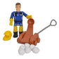 Simba Feuerwehrmann Sam Mercury Schnee Quad mit Figur