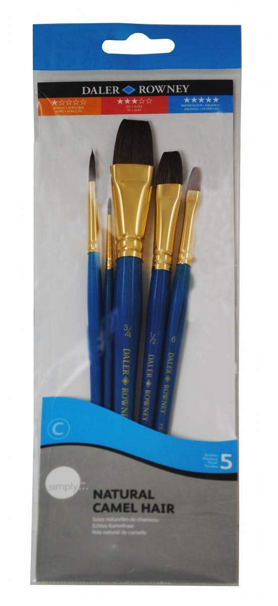 Simply Pinselset Aquarell 5-teilig