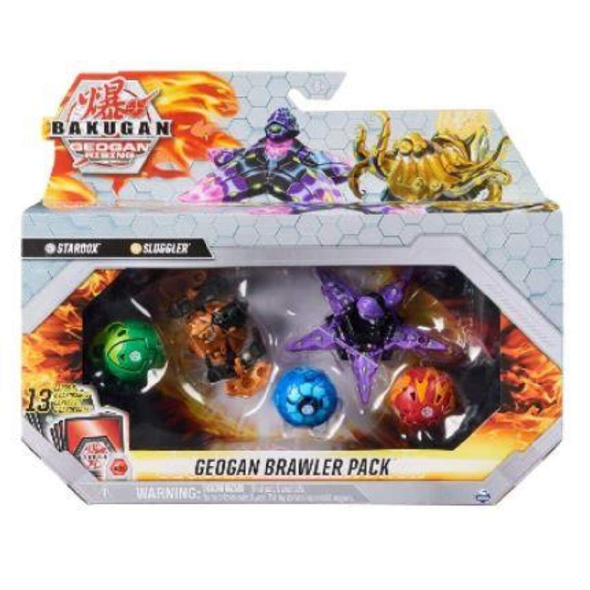 Spin Master Bakugan Rising Brawler 5er Pack, 1 Stück, 3-fach sortiert