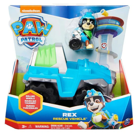 Spin Master Paw Patrol Dino Rescue Rex Fahrzeug