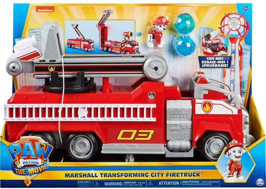 Spin Master Paw Patrol Marshalls Transformations-Feuerwehrwagen aus dem Kinofilm