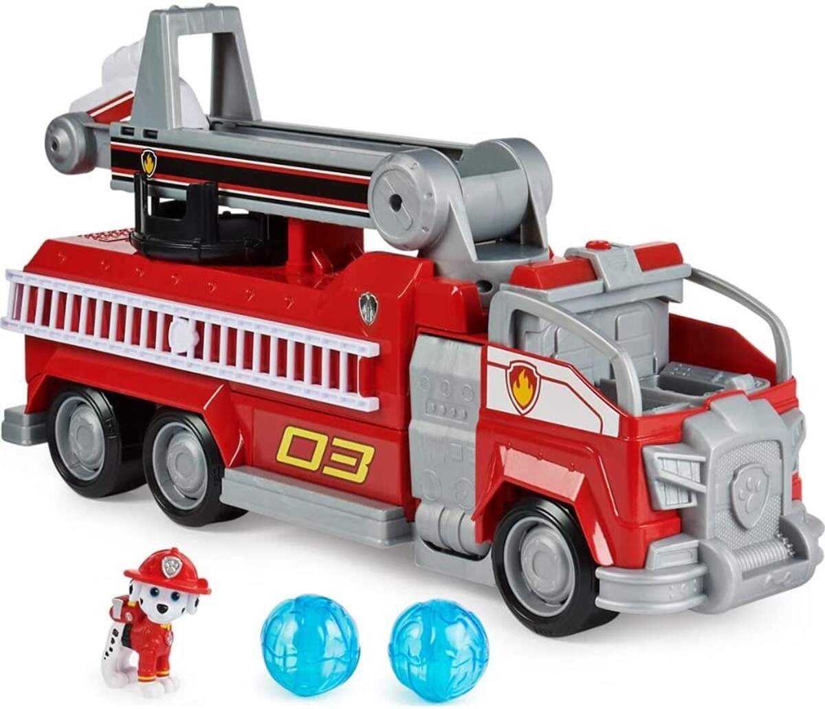 Spin Master Paw Patrol Marshalls Transformations-Feuerwehrwagen aus dem Kinofilm