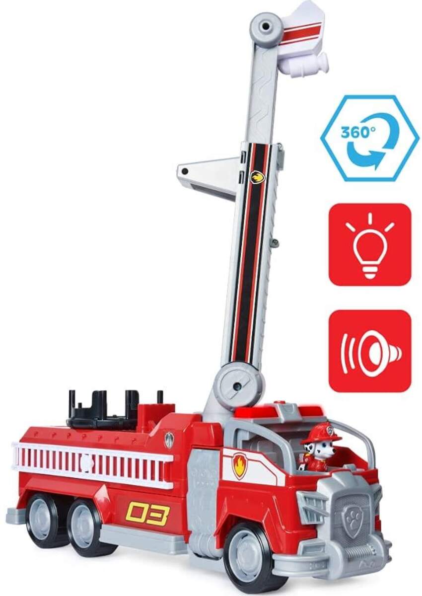 Spin Master Paw Patrol Marshalls Transformations-Feuerwehrwagen aus dem Kinofilm