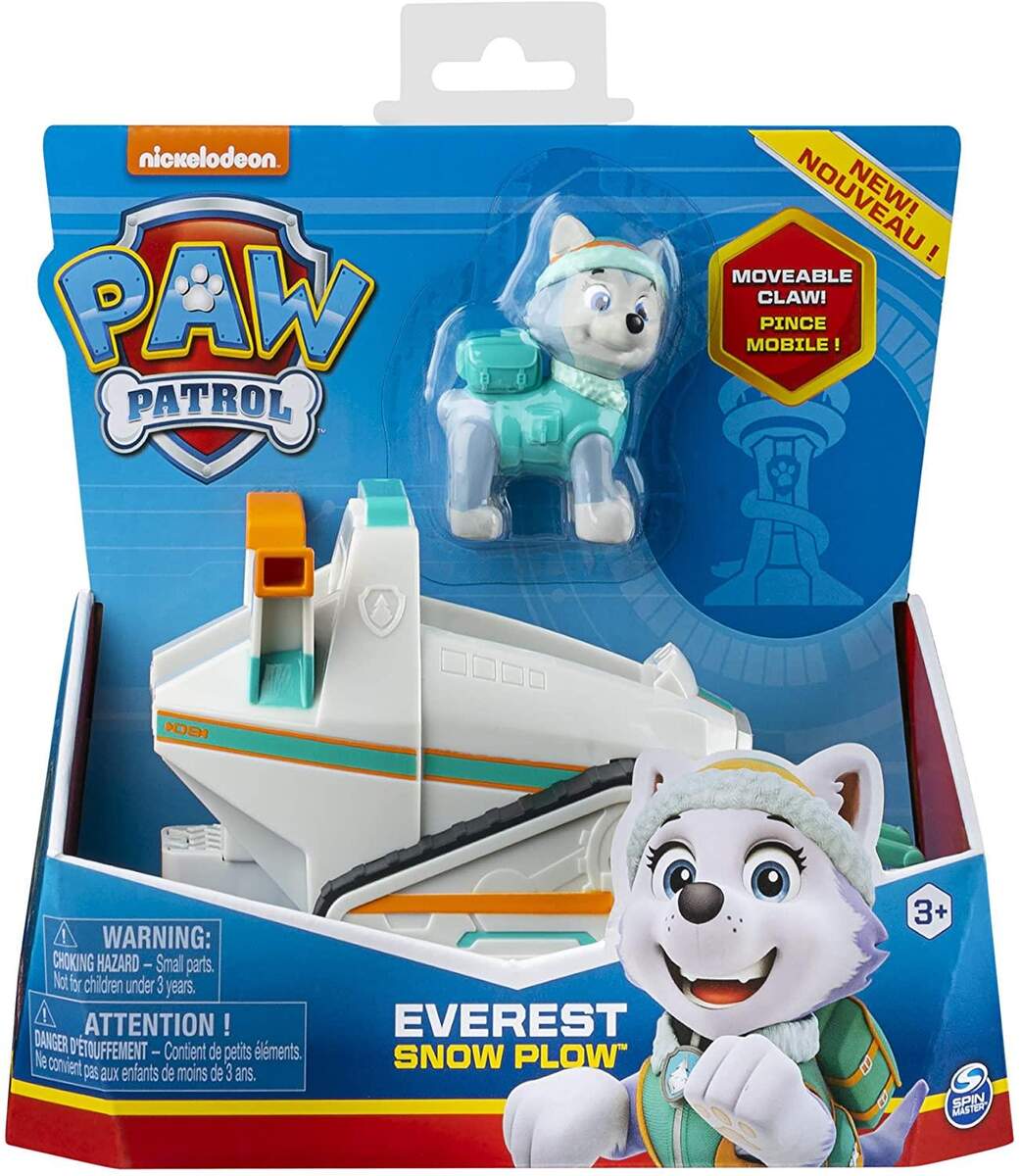 Spin Master PAW Patrol Schneefahrzeug mit Everest-Figur