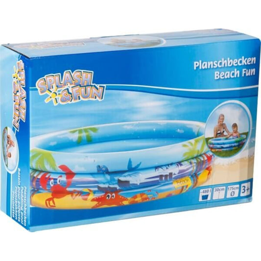 Splash & Fun Planschbecken Beach Fun, 175 cm