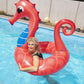 Splash & Fun Schwimmring Seepferd, 110 x 100 x 125 cm