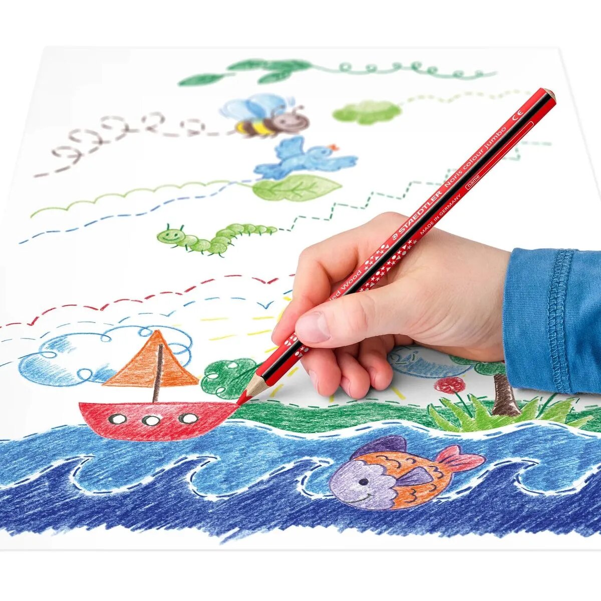 STAEDTLER® Noris® colour jumbo 188 Buntstifte, 12er Packung