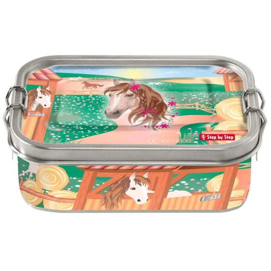 Step by Step Edelstahl-Lunchbox "Horse Lima"
