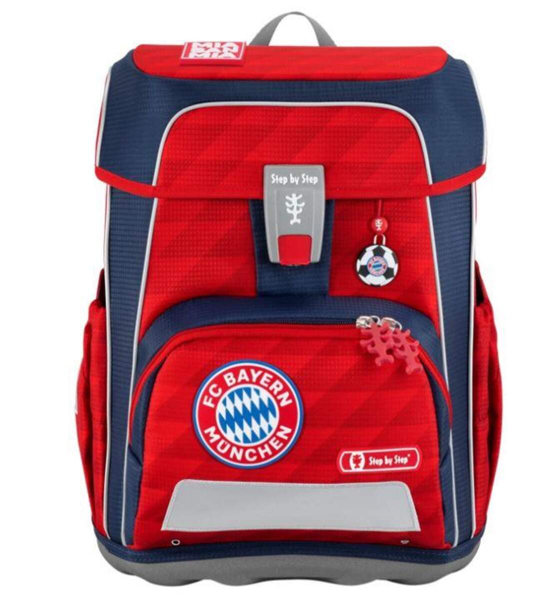 Step by Step Schulranzen-Set „CLOUD“, FC Bayern, Mia san Mia