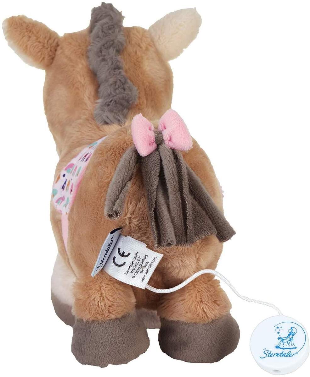 Sterntaler Spieluhr, Stofftier Pony Pauline, Größe M
