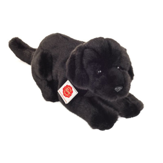 Teddy Hermann Labrador liegend schwarz 30 cm