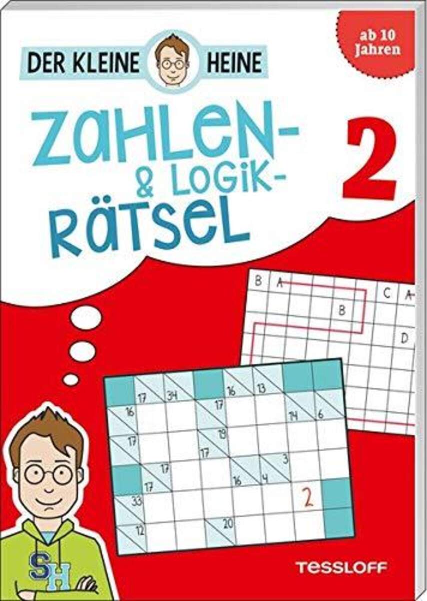 Tessloff Der kleine Heine - Zahlen- und Logikrätsel 2: Kniffliger Rätselspaß
