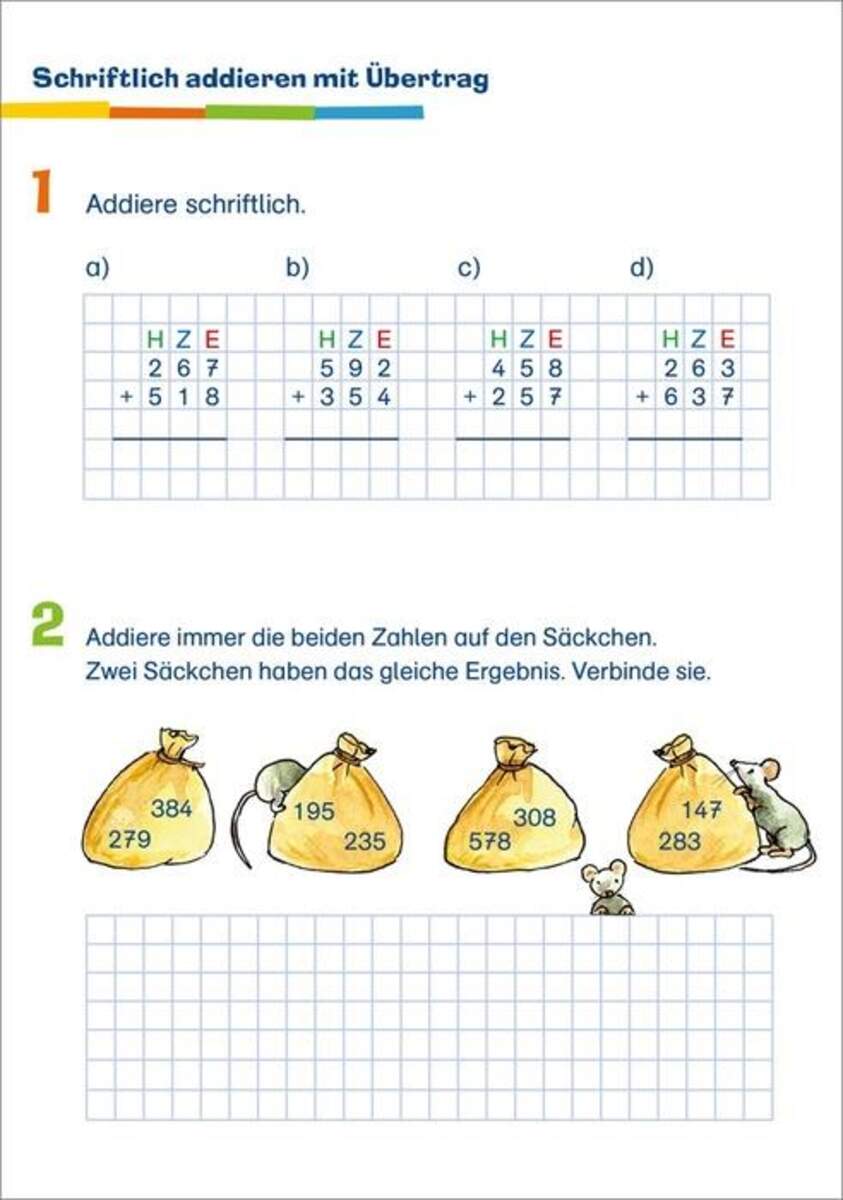 Tessloff FiT für die Schule. Übungsblock Rechnen trainieren 3. Klasse