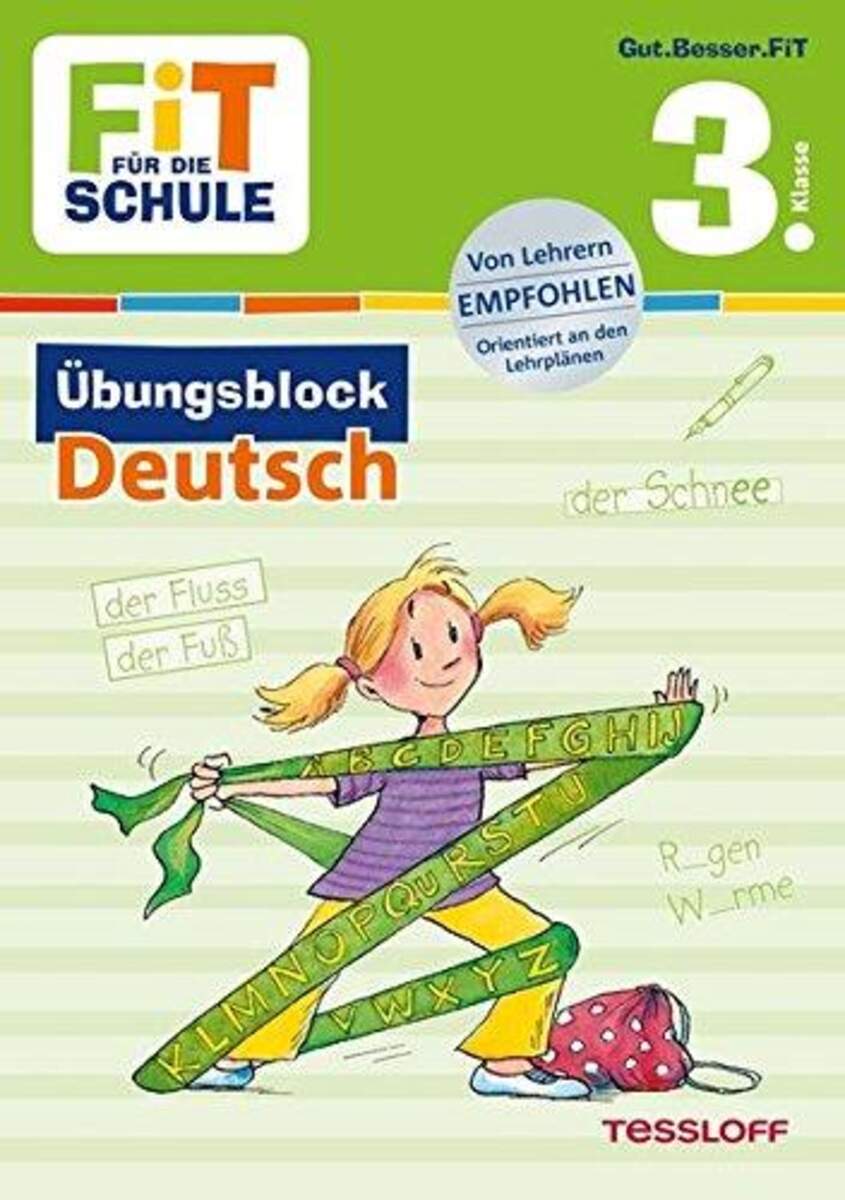 Tessloff Fit für die Schule - Übungsblock: Deutsch 3. Klasse