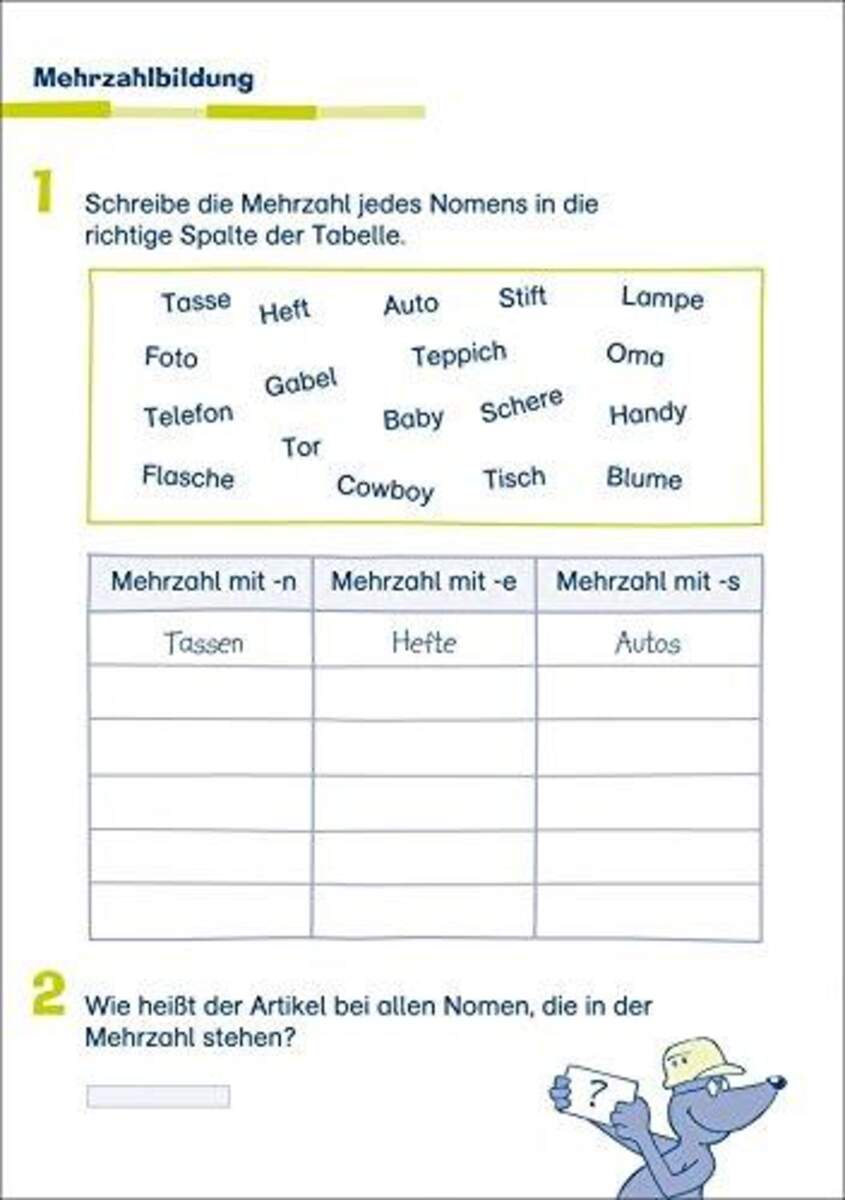 Tessloff Fit für die Schule - Übungsblock: Deutsch 3. Klasse