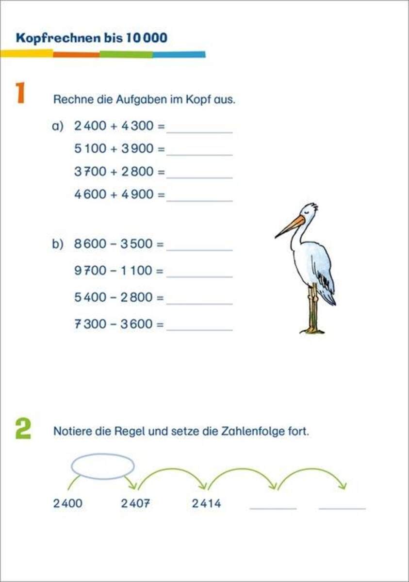 Tessloff FiT für die Schule. Übungsblock Rechnen trainieren 4. Klasse