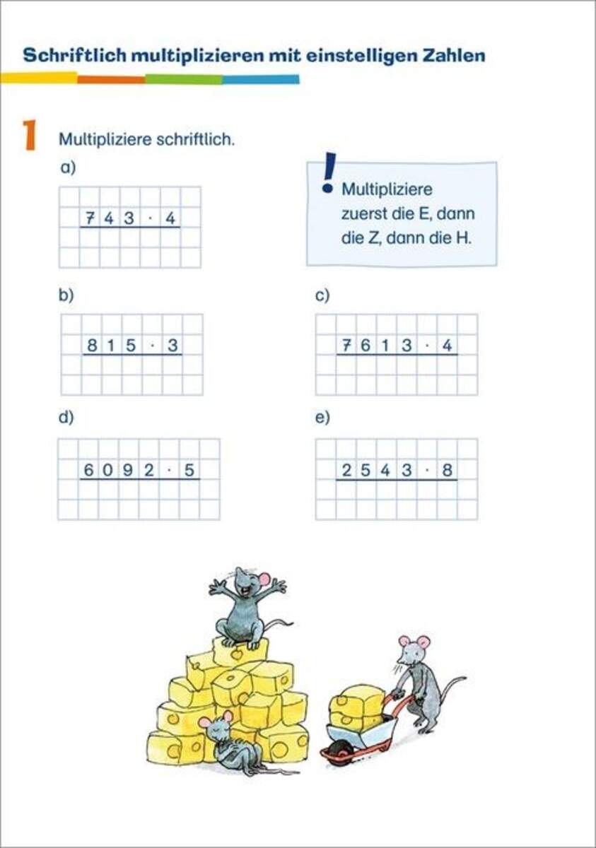 Tessloff FiT für die Schule. Übungsblock Rechnen trainieren 4. Klasse