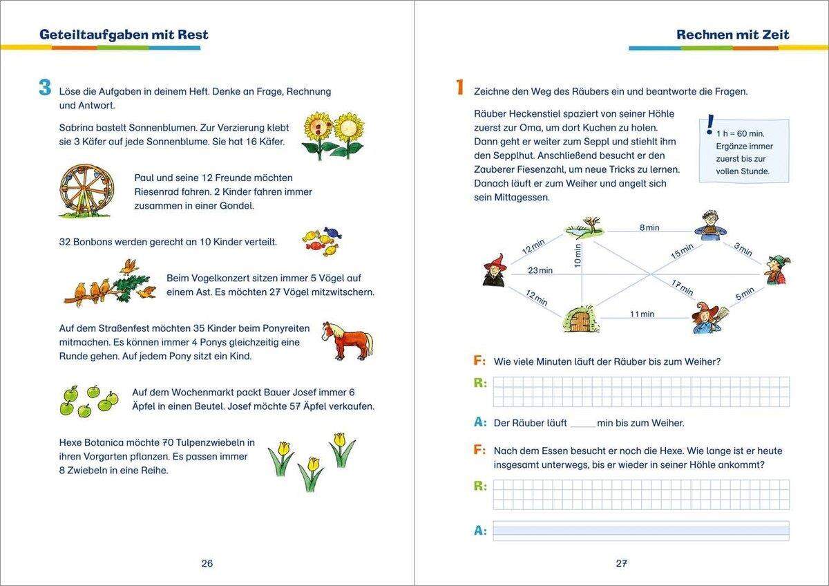 Tessloff Fit für die Schule: Das kann ich! Textaufgaben einfach lösen 2. Klasse