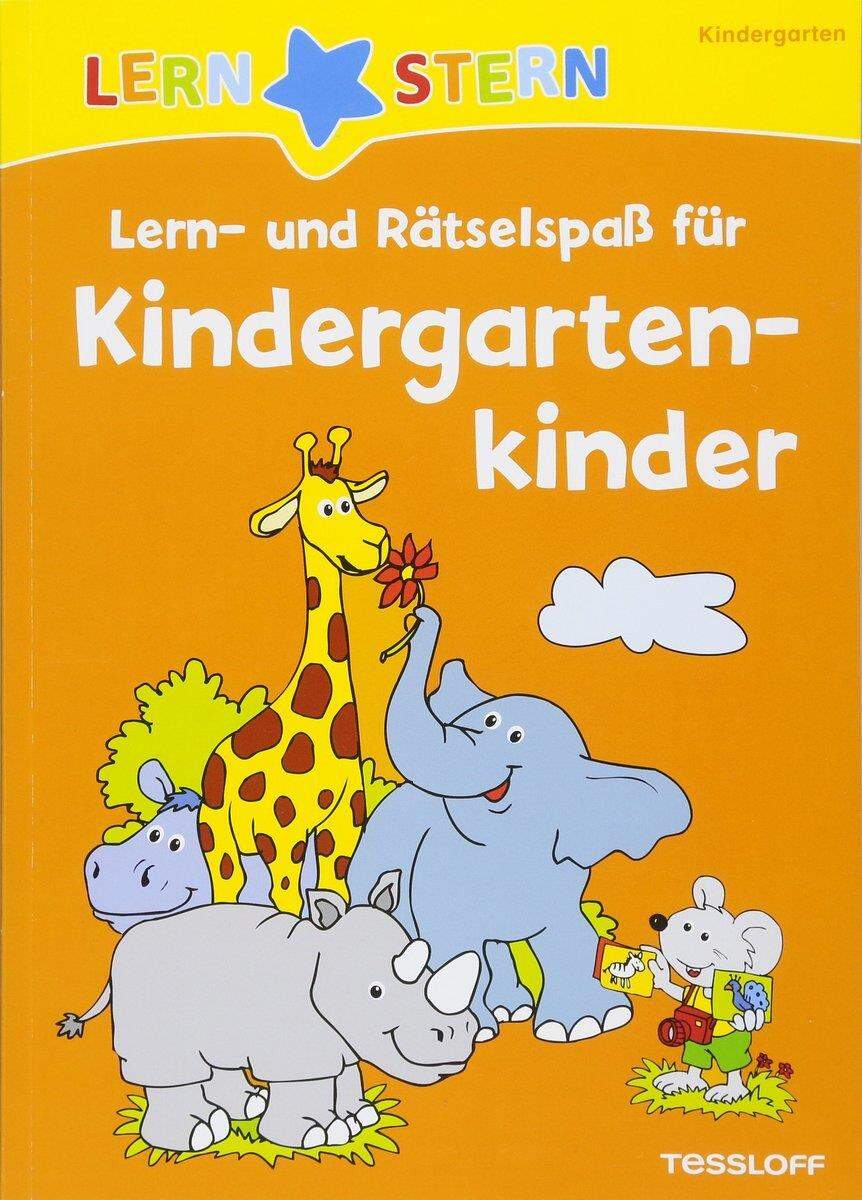 Tessloff Lernstern - Lern und Rätsel Spaß für Kindergartenkinder