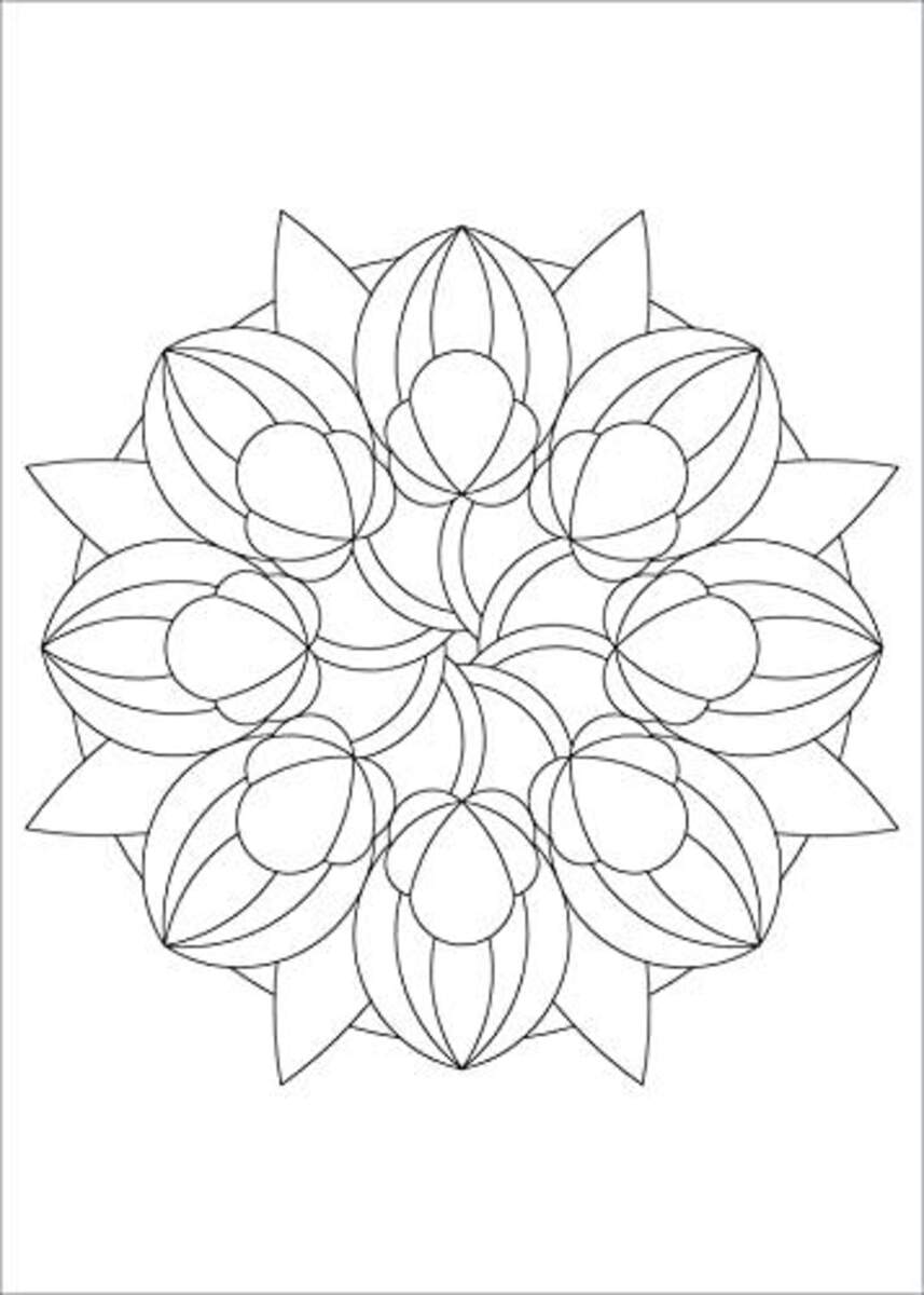Tessloff Mandalas zum Träumen und Entspannen: Zauberhafte Malvorlagen