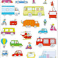 Tessloff Mein Stickerheft. Fahrzeuge: Mit 265 Stickern!