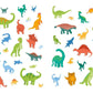 Tessloff Metallic-Sticker Malbuch. Dinosaurier