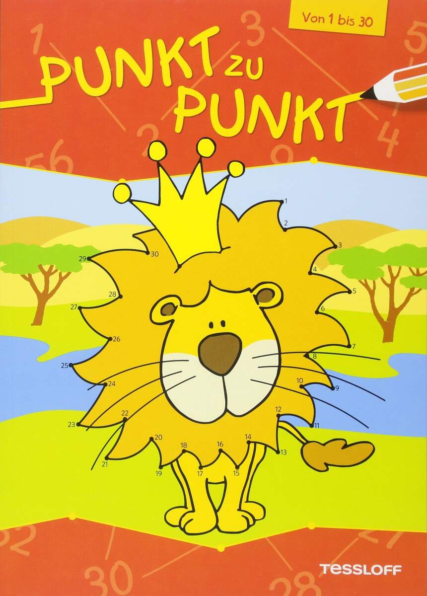 Tessloff Punkt zu Punkt 1 bis 30 (Löwe)
