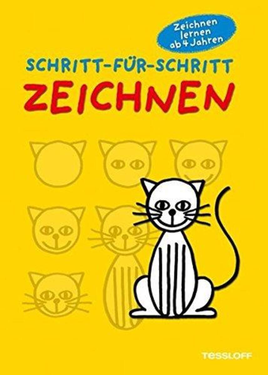 Tessloff Schritt-für-Schritt - Zeichnen lernen