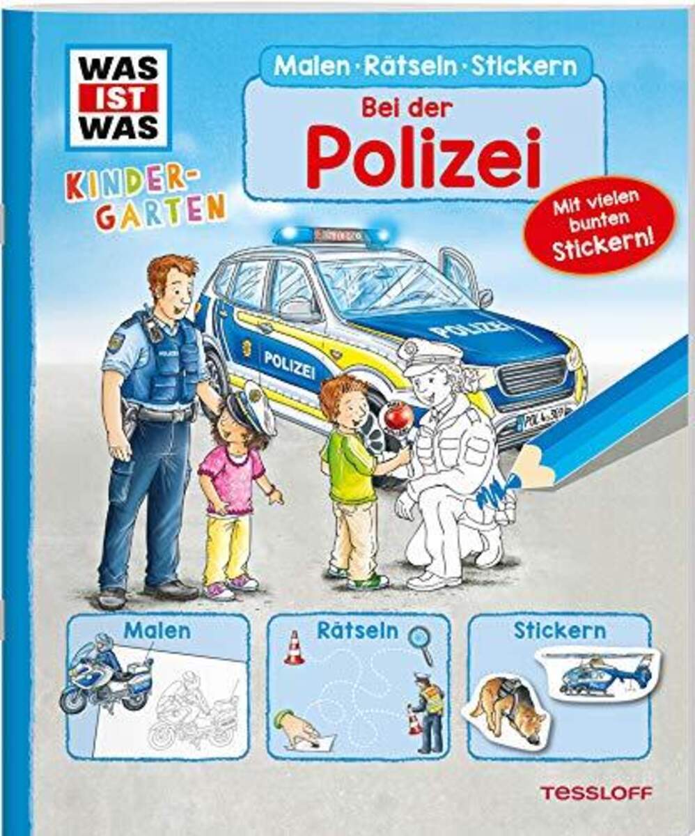 Tessloff WAS IST WAS - Kindergarten: Bei der Polizei