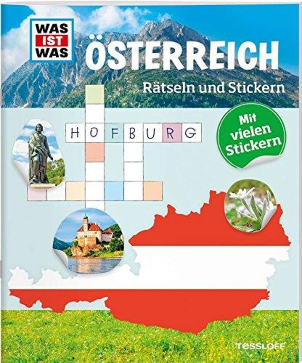 Tessloff WAS IST WAS - Österreich: Rätseln und Stickern