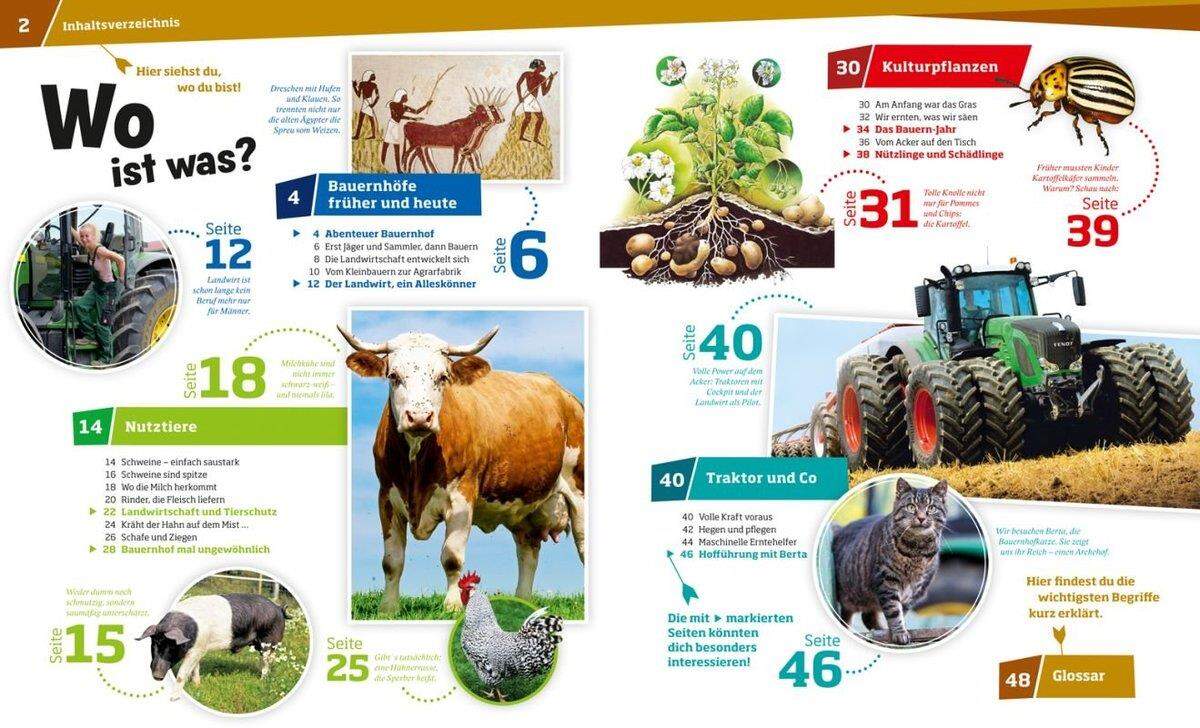 Tessloff WAS IST WAS Band 117 - Bauernhof, Tiere, Pflanzen und Maschinen