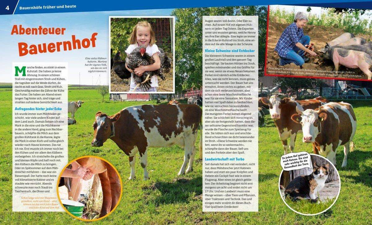 Tessloff WAS IST WAS Band 117 - Bauernhof, Tiere, Pflanzen und Maschinen