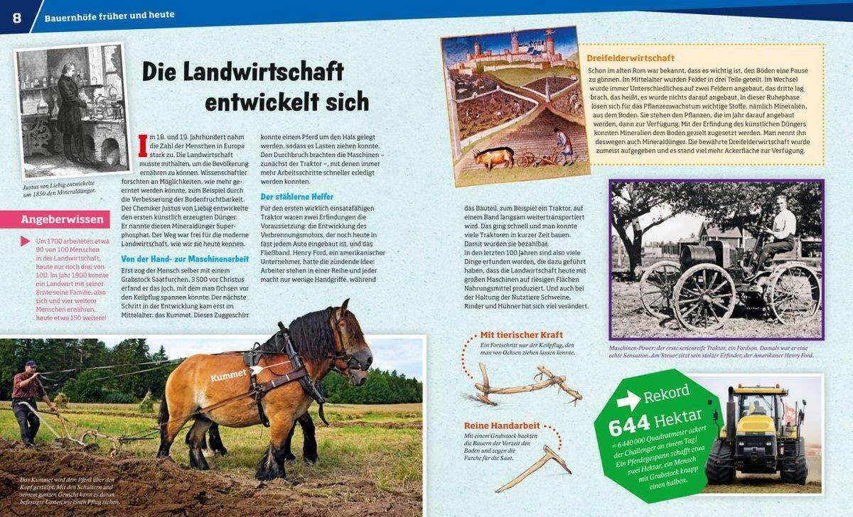 Tessloff WAS IST WAS Band 117 - Bauernhof, Tiere, Pflanzen und Maschinen