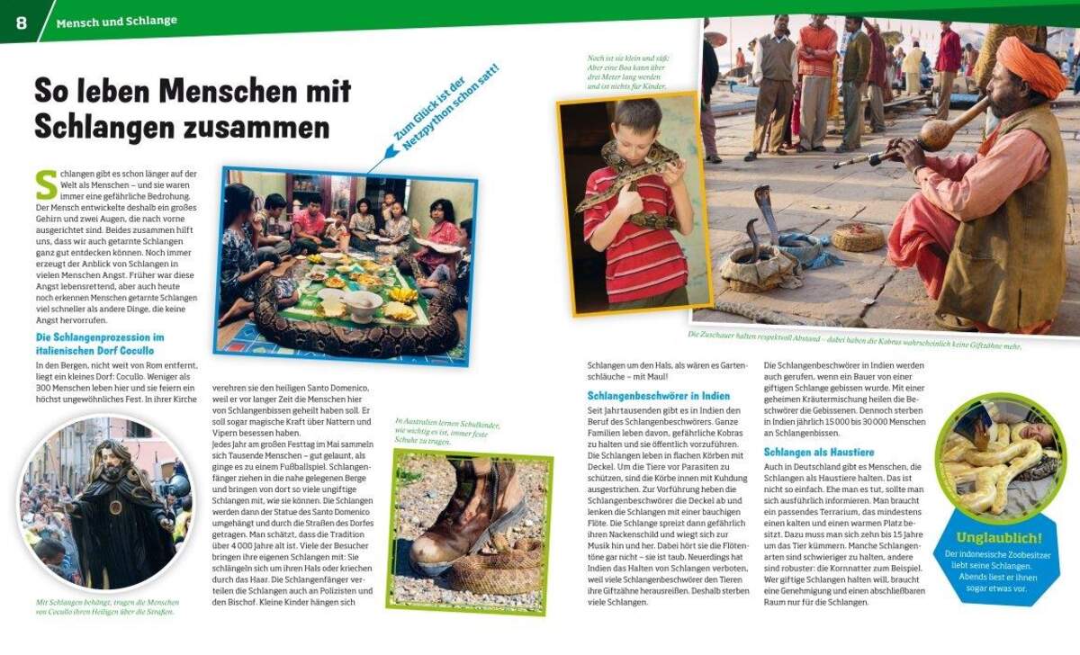 Tessloff WAS IST WAS Band. 121 - Schlangen