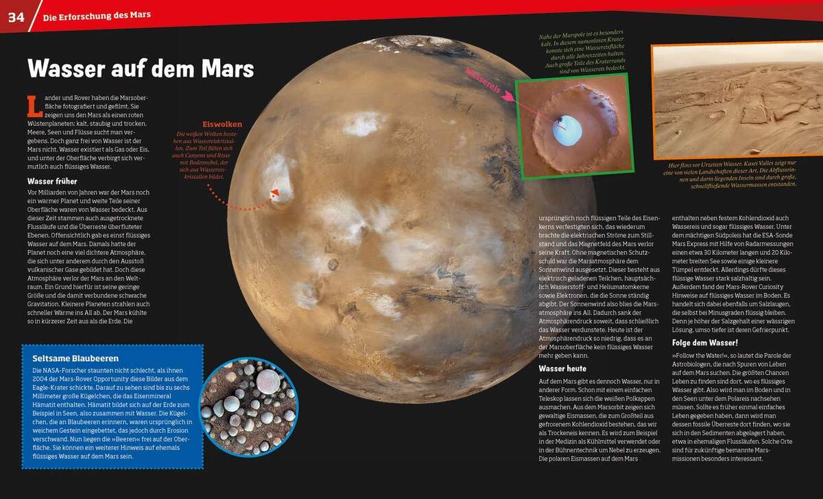 Tessloff WAS IST WAS Band 144 - Der Mars. Aufbruch zum Roten Planeten