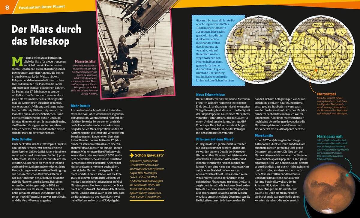 Tessloff WAS IST WAS Band 144 - Der Mars. Aufbruch zum Roten Planeten