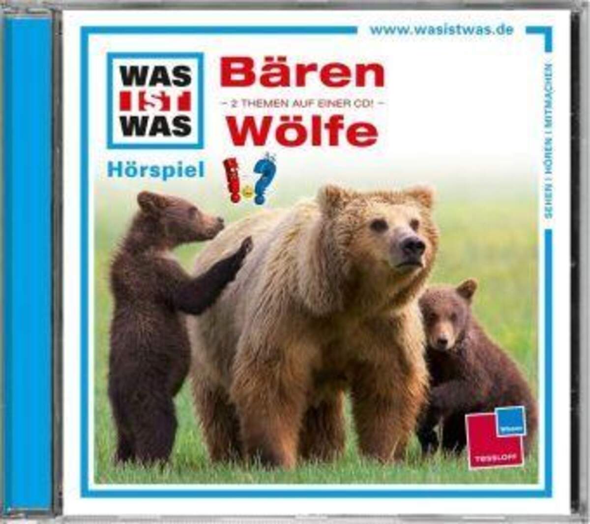 Tessloff WAS IST WAS Hörspiel-CD Bären/Wölfe