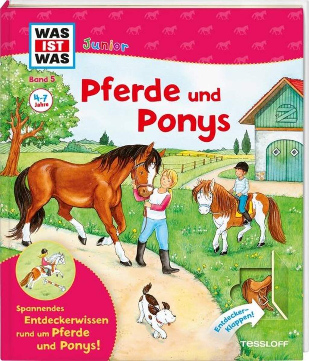 Tessloff WAS IST WAS? Junior Mitmach-Heft Pferde und Ponys