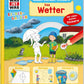 Tessloff WAS IST WAS Kindergarten Malen Rätseln Stickern. Das Wetter