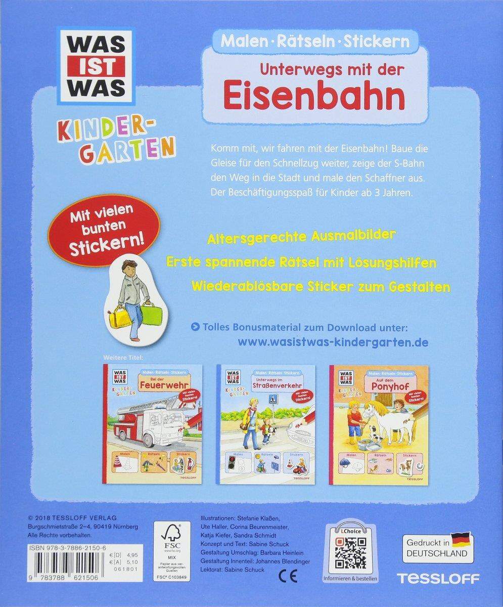 Tessloff WAS IST WAS Kindergarten - Unterwegs mit der Eisenbahn