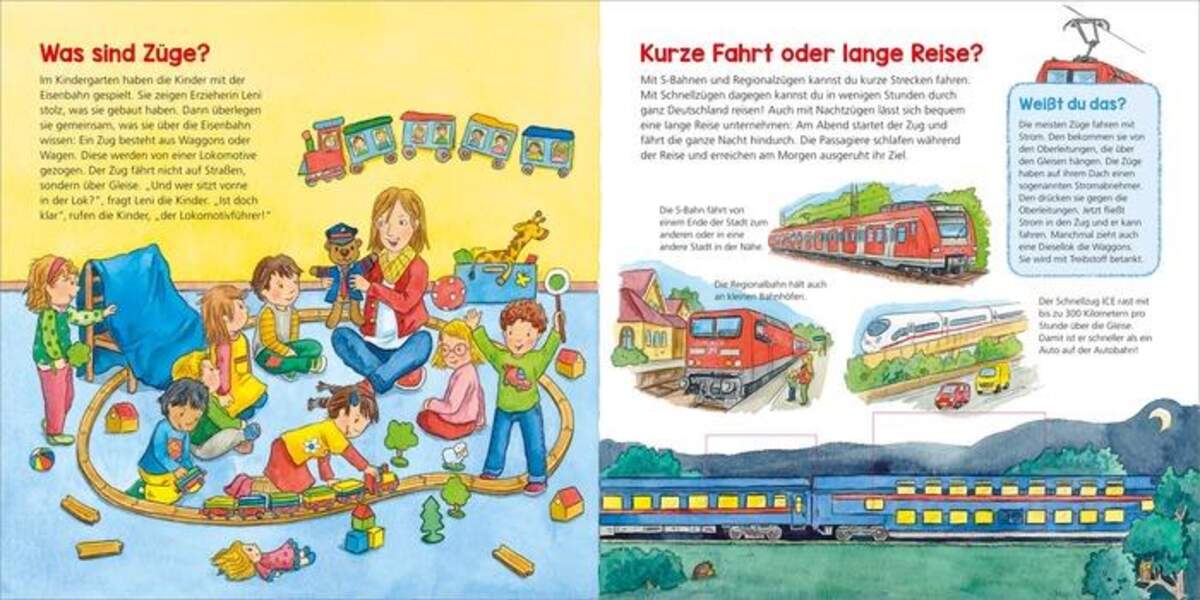 Tessloff WAS IST WAS Kindergarten Band 9 - Eisenbahn