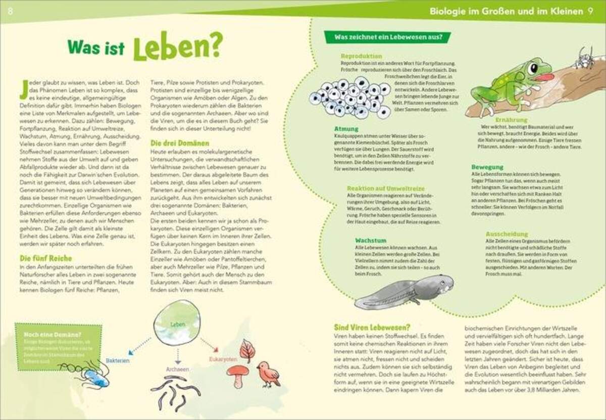 Tessloff WAS IST WAS Naturwissenschaften easy! Biologie. Die Viren und wir