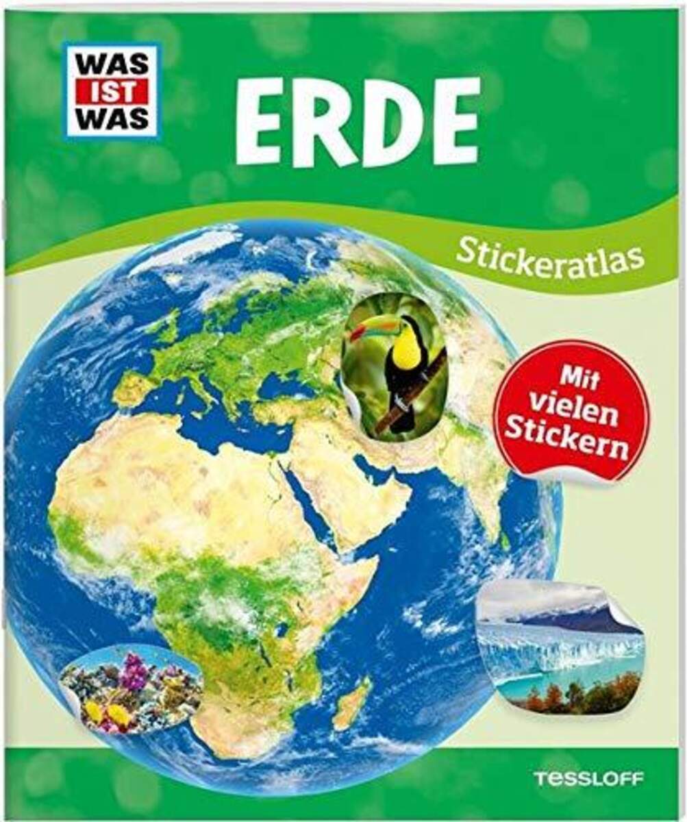 Tessloff WAS IST WAS Stickeratlas - Erde